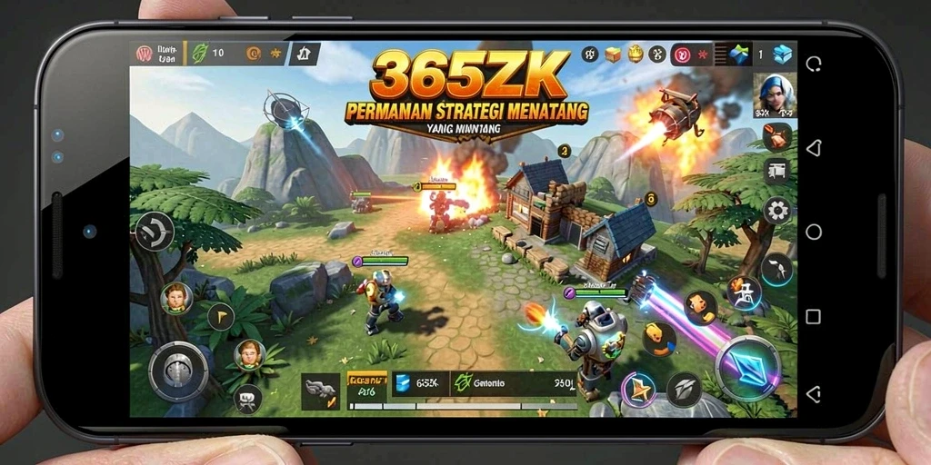 Tampilan gameplay 365ZK dengan strategi dan rencana yang kompleks.