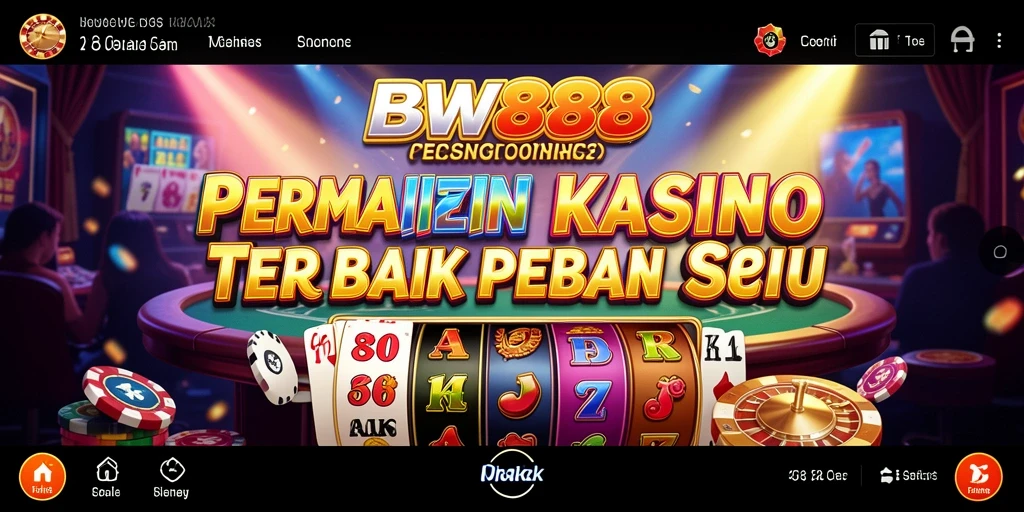 Screenshot gameplay BW888 menampilkan pengalaman kasino yang seru dan mendebarkan.