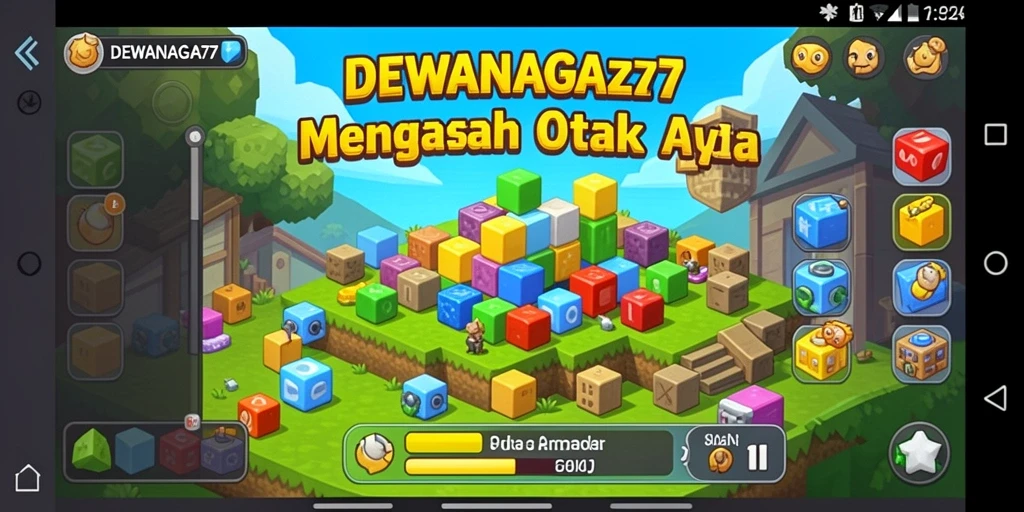 Tampilan menarik gameplay DEWANAGA77 dengan berbagai puzzle menantang.