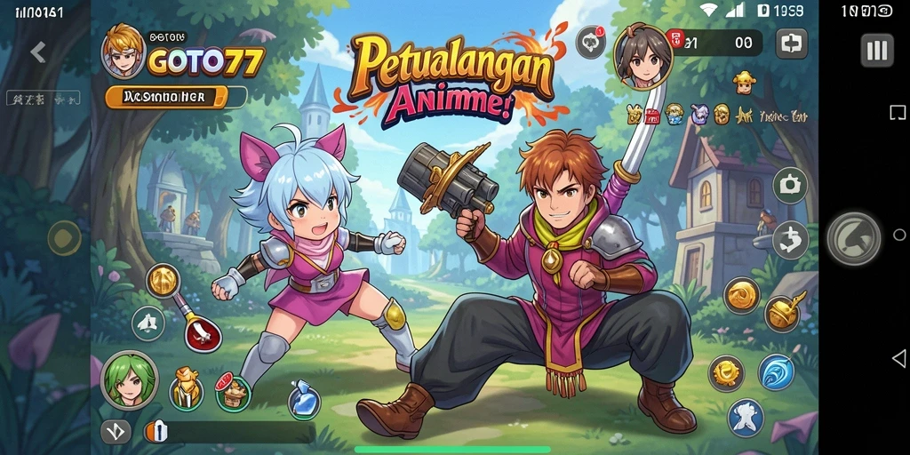 Tampilan gameplay GOTO77 yang menarik dan penuh aksi.