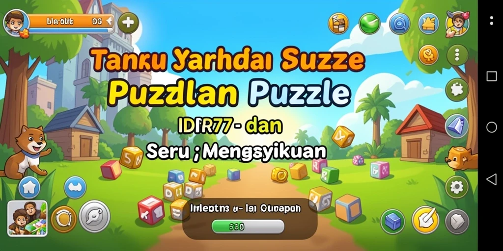 Tampilan gameplay puzzle menarik dari IDR77 dengan berbagai tantangan.