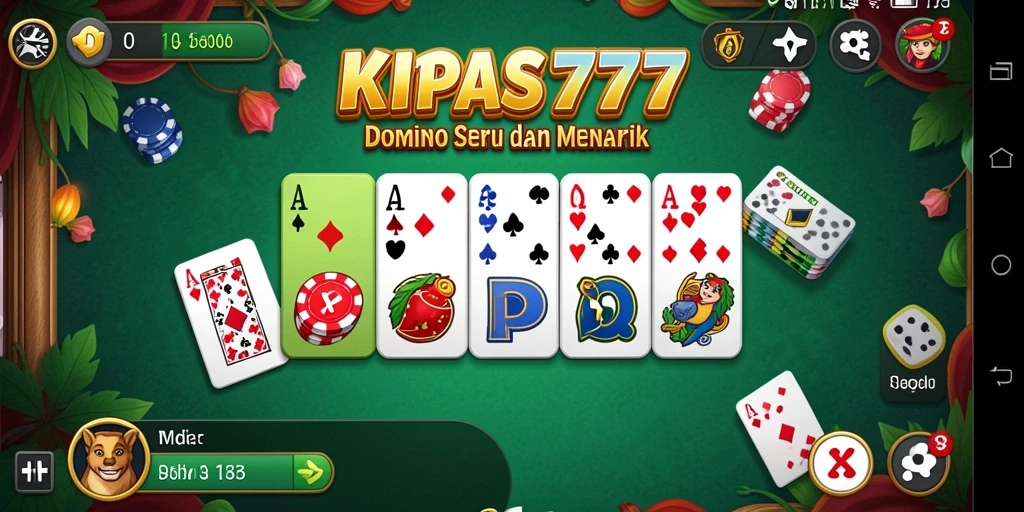 Tampilan gameplay seru di KIPAS777 dengan banyak pilihan mode permainan.