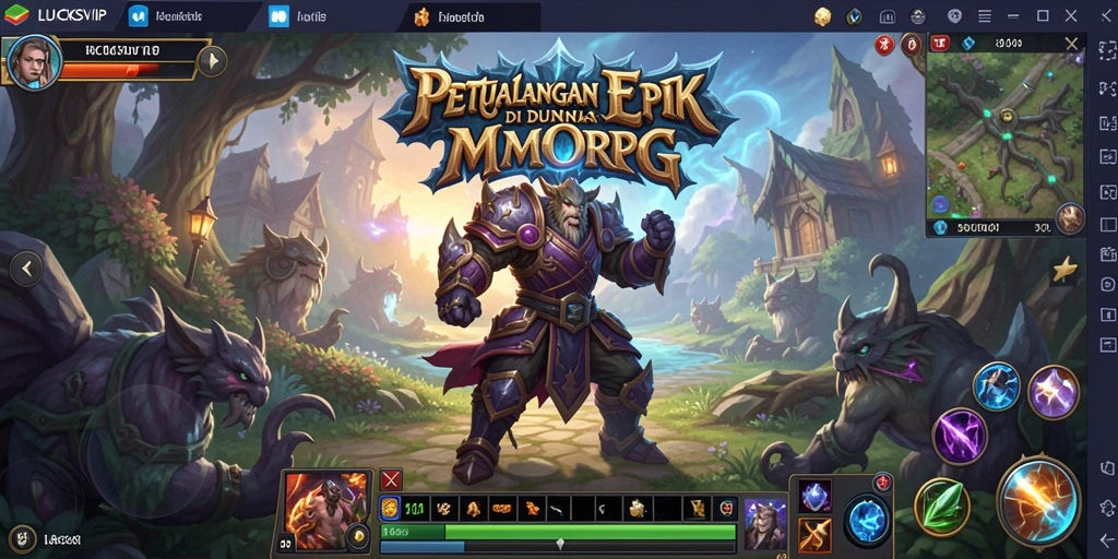 Gameplay LUCKSVIP yang memukau dan penuh aksi.