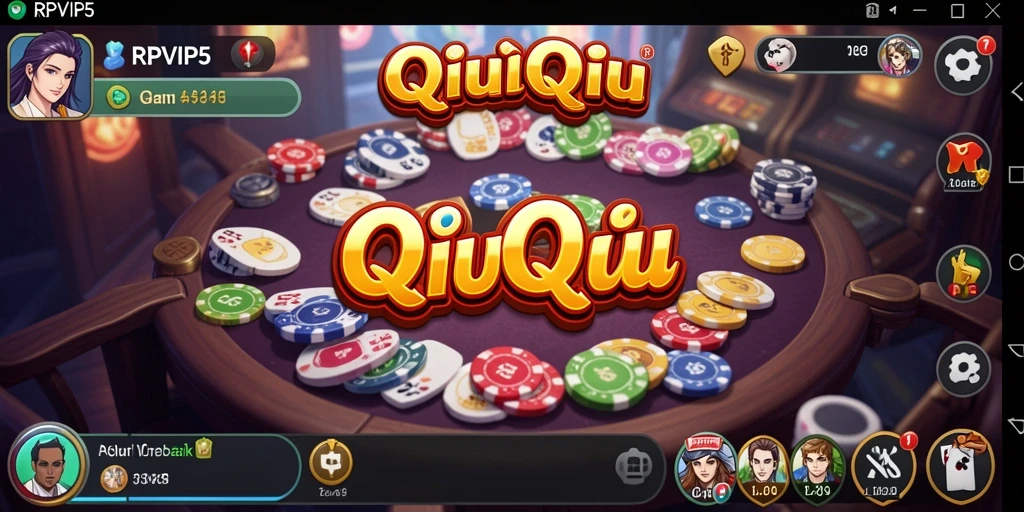 Screenshot gameplay QiuQiu yang mendebarkan di RPVIP5.