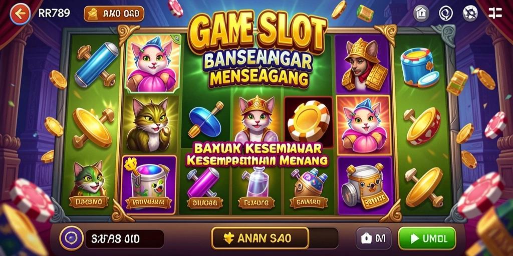 Tampilan gameplay Slot yang seru dan interaktif di RR789.