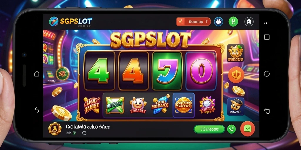 Tampilan antarmuka SGPSLOT yang informatif dan menarik.