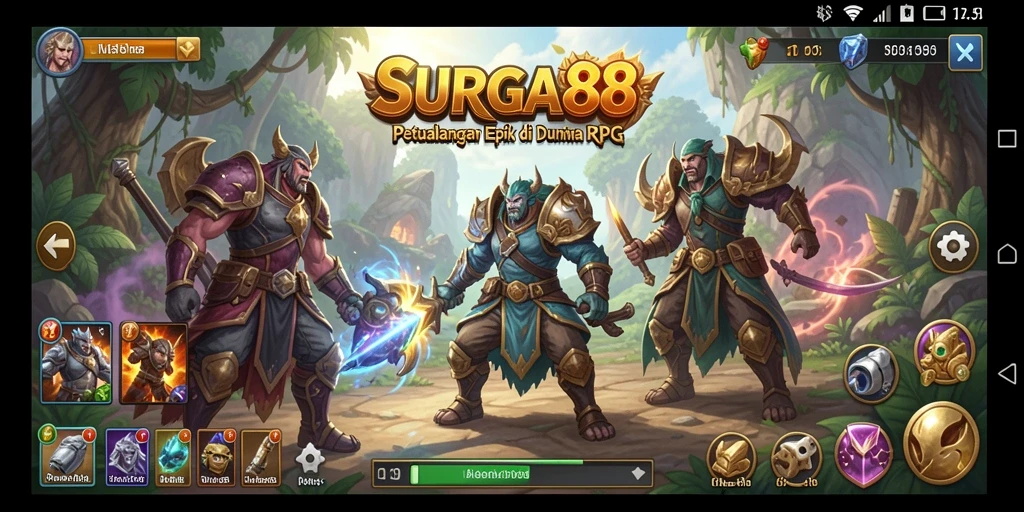 Gameplay epik di dunia imersif SURGA88.